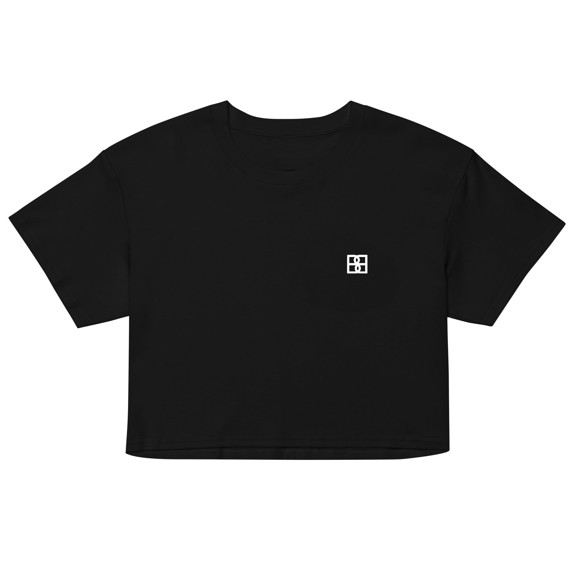 Boxy T-Shirt  100% Algodão Orgânico Minimalista Preta