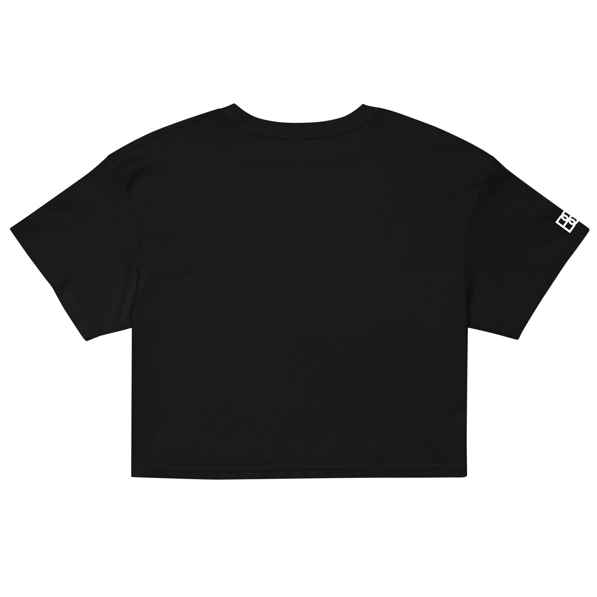 Boxy T-Shirt  100% Algodão Orgânico Clássica Preta