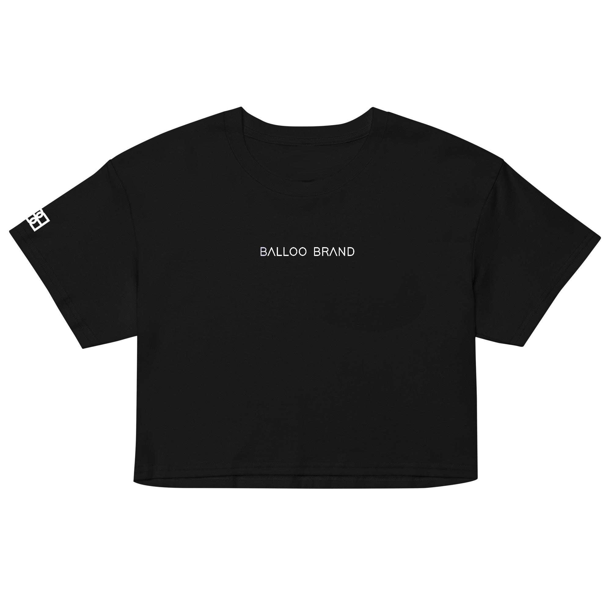 Boxy T-Shirt  100% Algodão Orgânico Central Preta