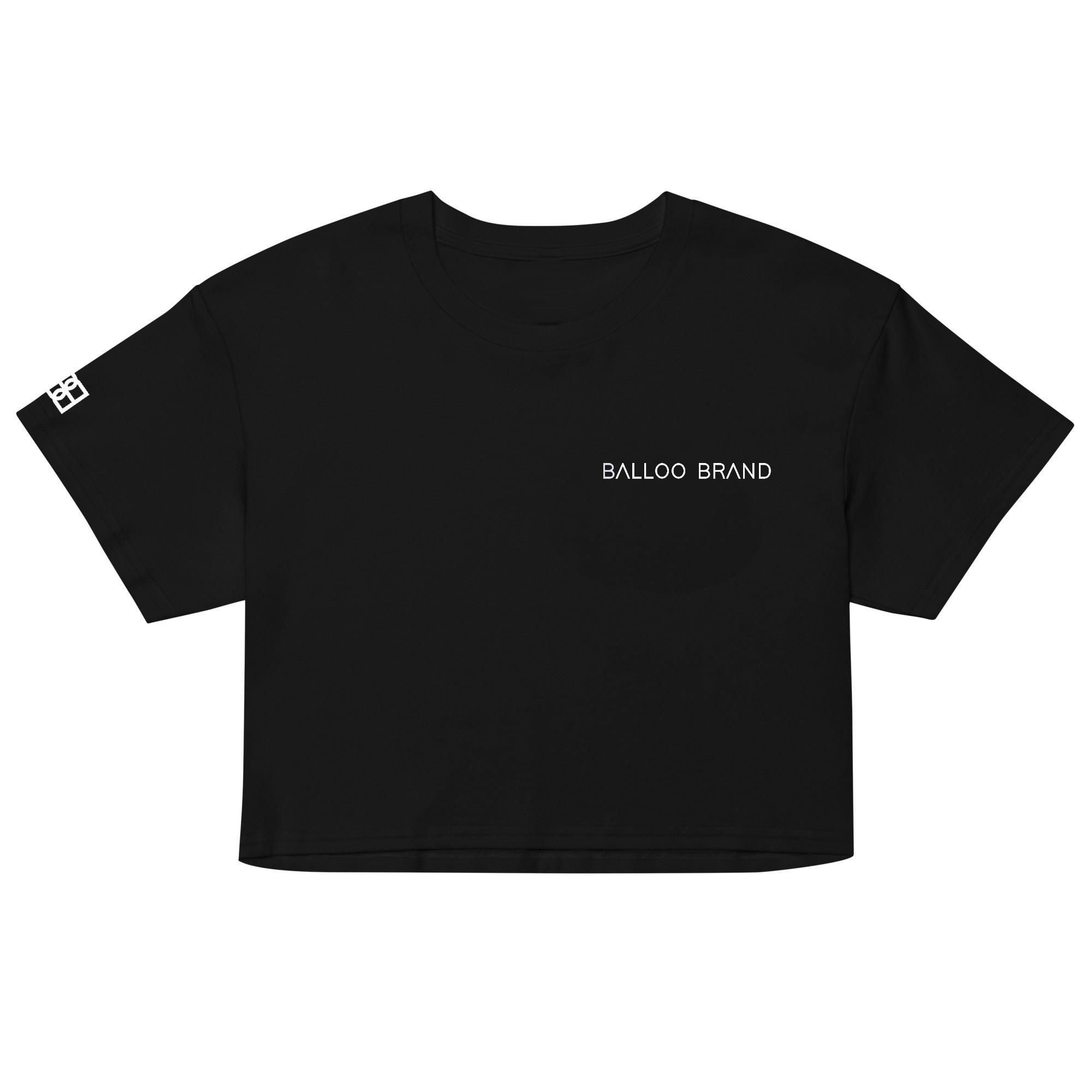 Boxy T-Shirt  100% Algodão Orgânico Clássica Preta
