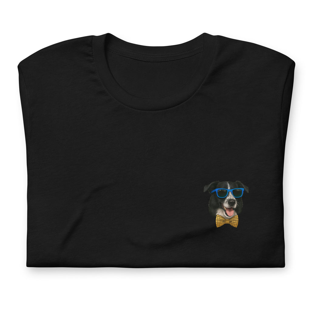 T-Shirt Unissex 100% Algodão Orgânico Balloo Preta