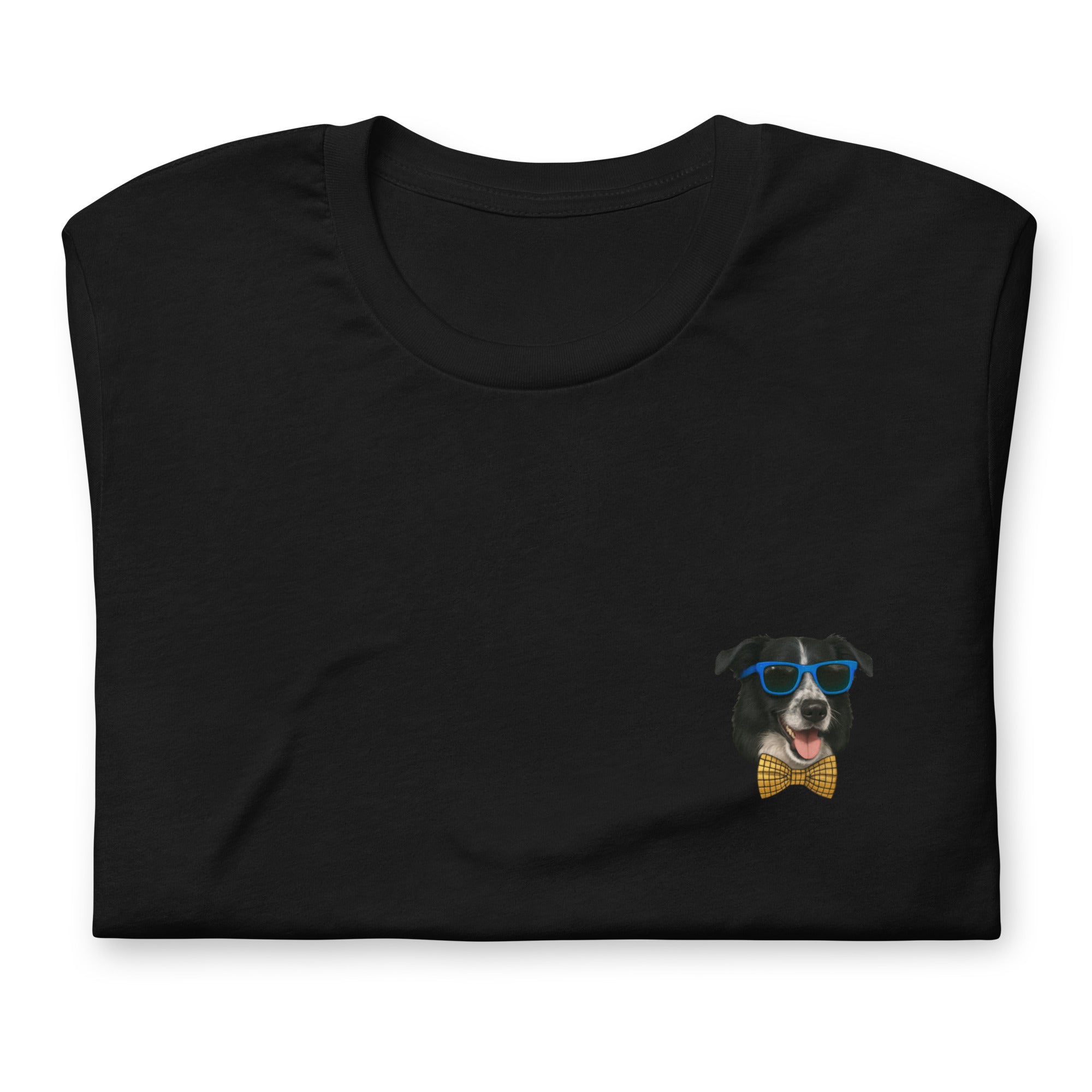 T-Shirt Unissex 100% Algodão Orgânico Balloo Preta