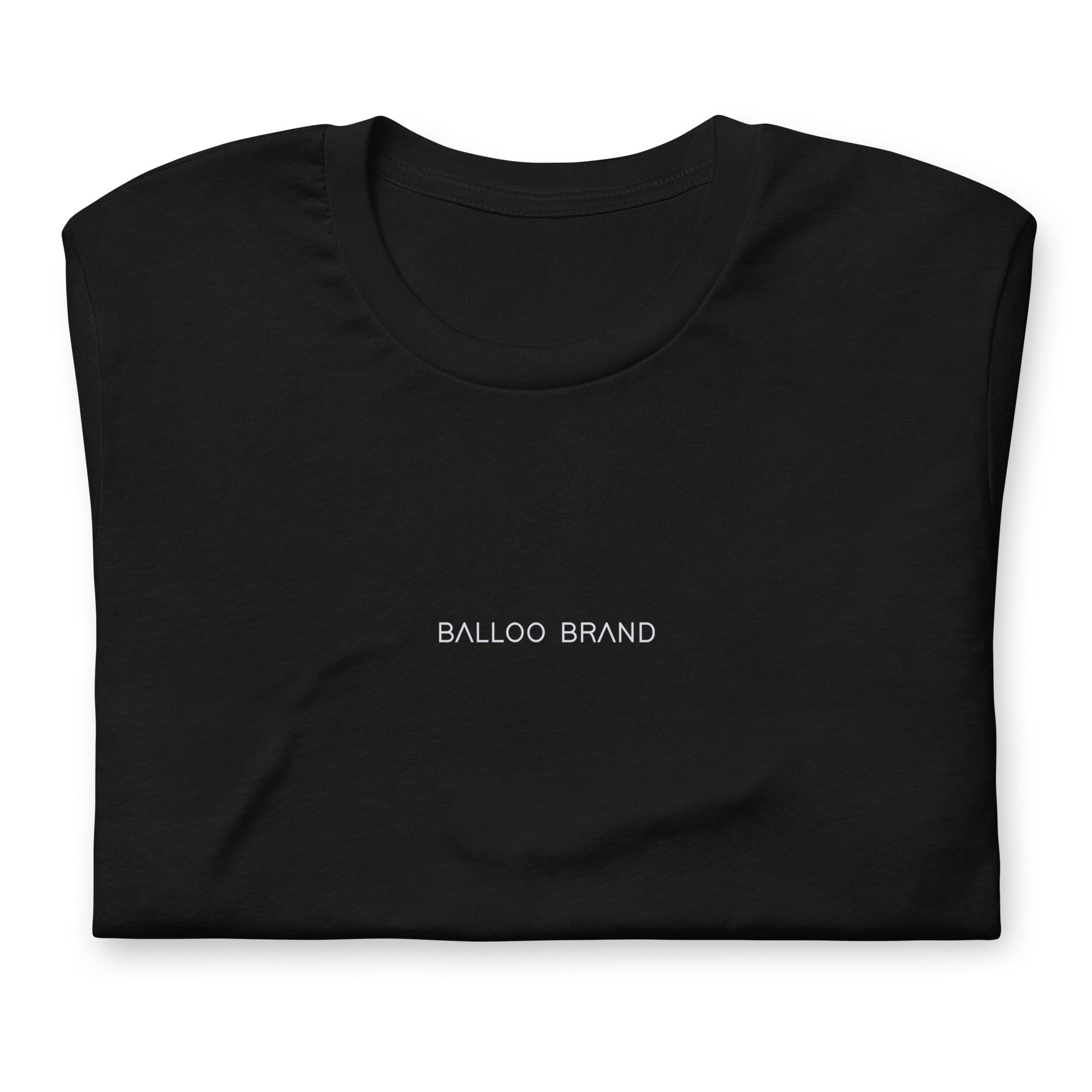T-Shirt Unissex 100% Algodão Orgânico Central Preta