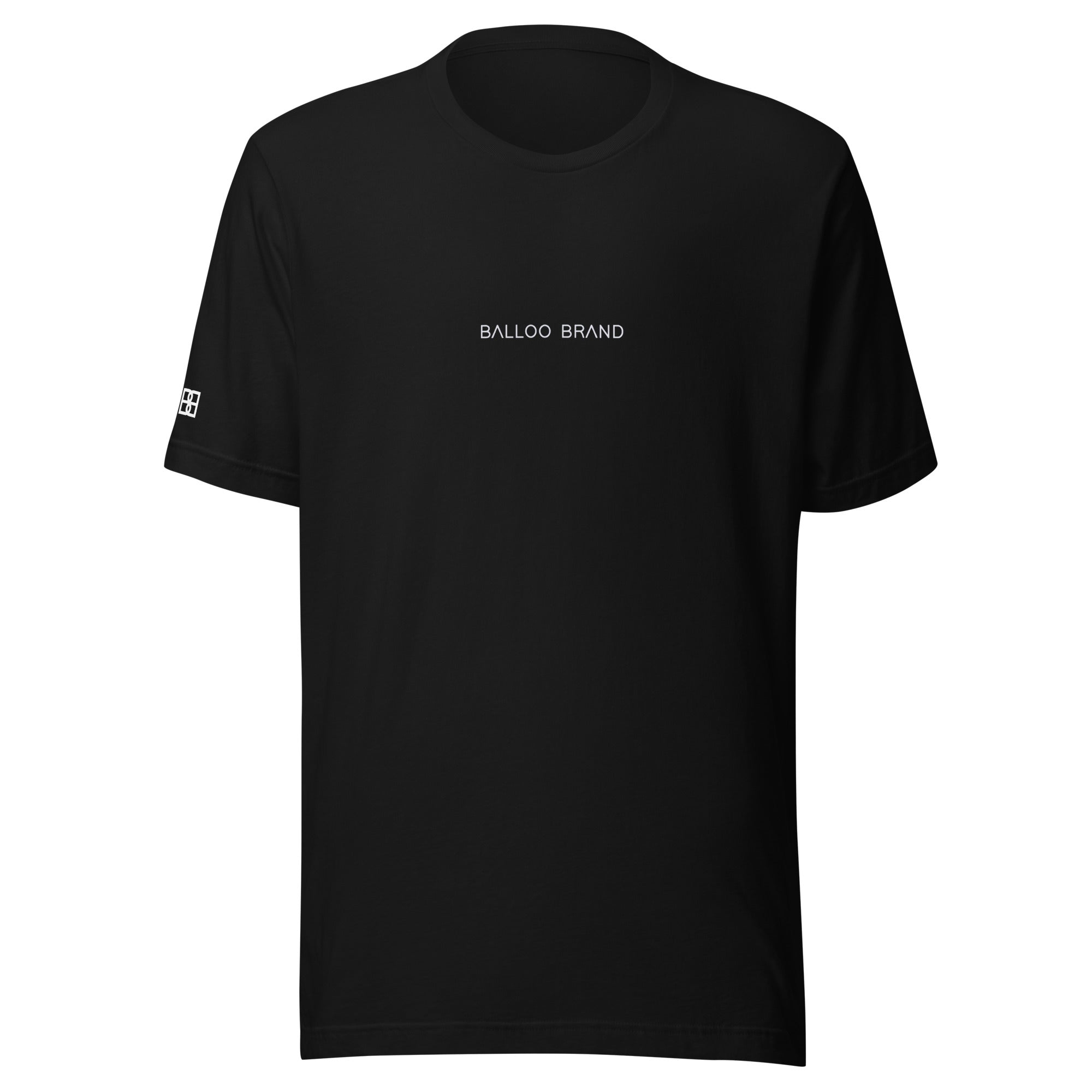 T-Shirt Unissex 100% Algodão Orgânico Central Preta