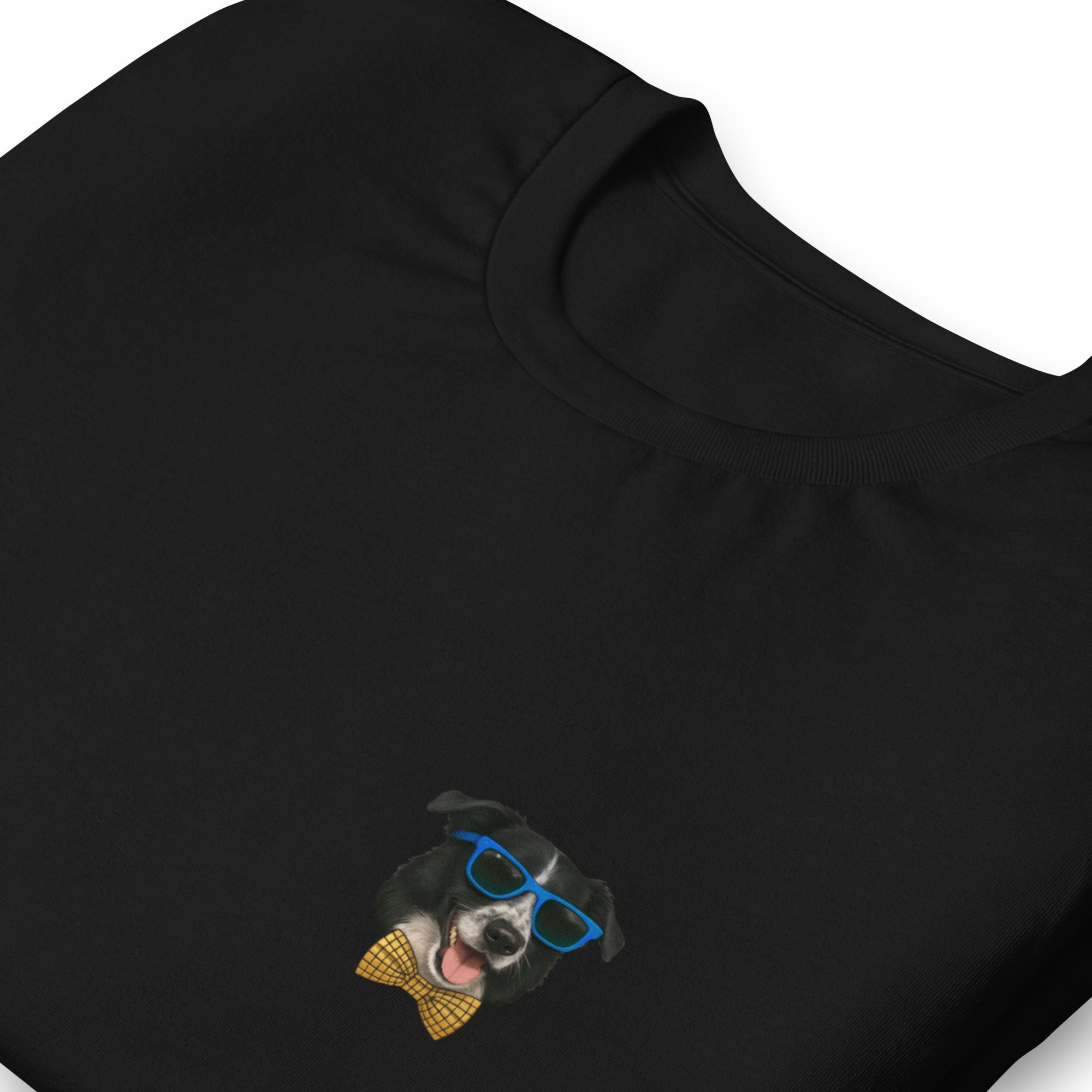 T-Shirt Unissex 100% Algodão Orgânico Balloo Preta