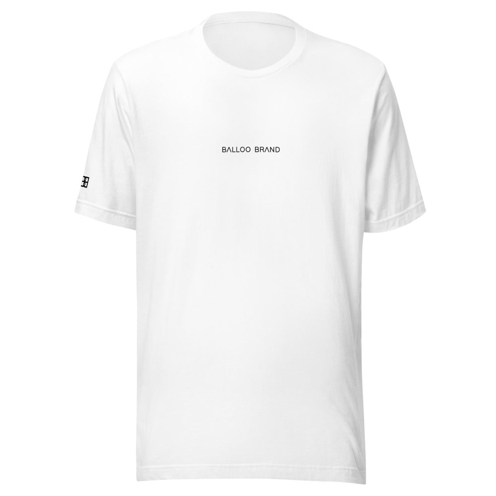 T-Shirt Unissex 100% Algodão Orgânico Central  Branca