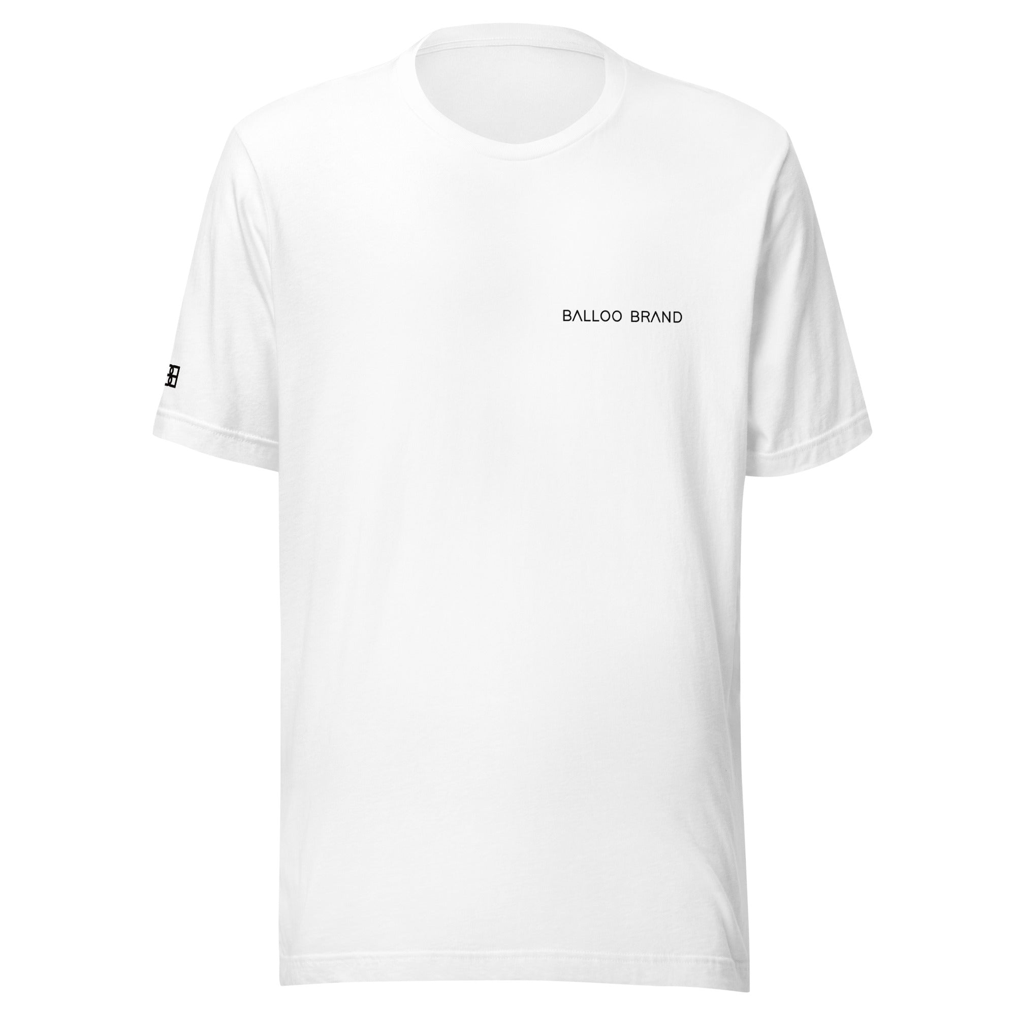 T-Shirt Unissex 100% Algodão Orgânico Clássica Branca