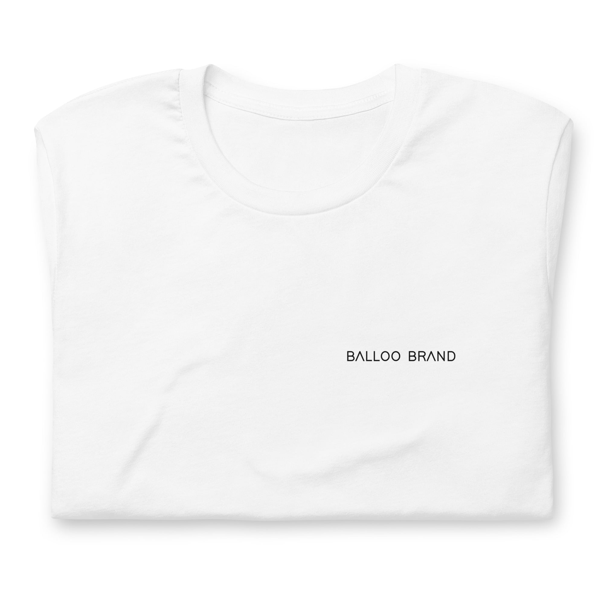 T-Shirt Unissex 100% Algodão Orgânico Clássica Branca
