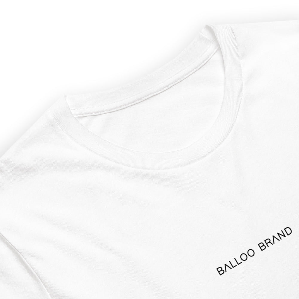T-Shirt Unissex 100% Algodão Orgânico Central  Branca