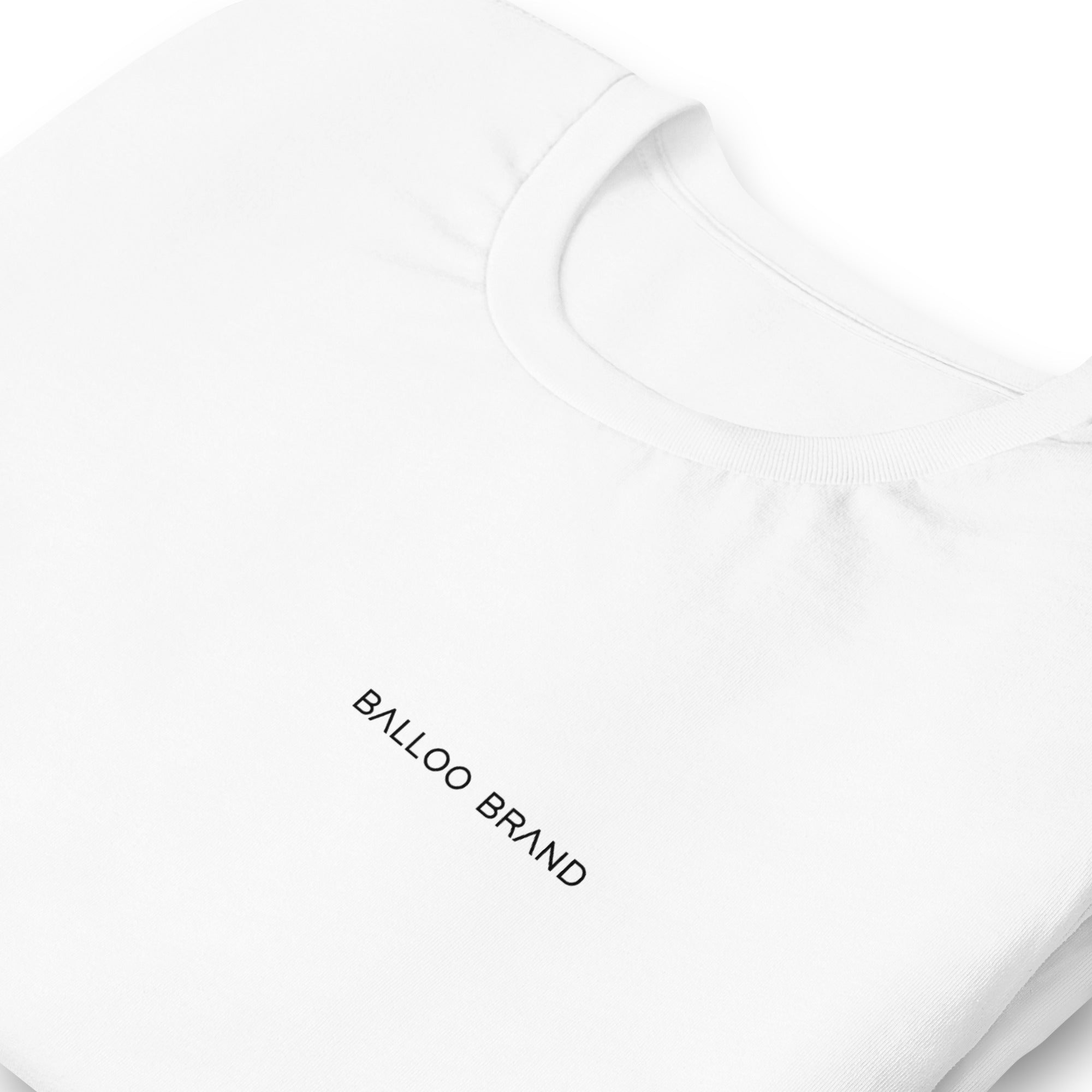 T-Shirt Unissex 100% Algodão Orgânico Clássica Branca